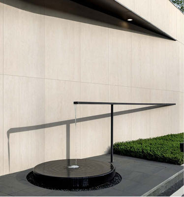 購入 ベージュトラベルティン 600x1200mm マット アンティーク 仕上げ 外壁カーテン パーキンタイル 公園と広場用 オンライン製造