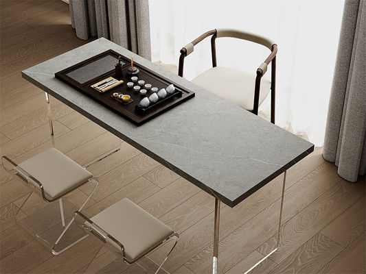 購入 1420x2700mm グレーマット AAA 焼結石スラブ（カウンター用） オンライン製造