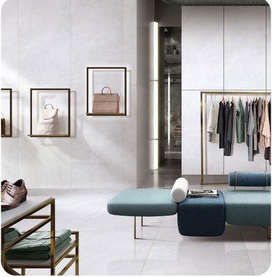 購入 600x1200mm ベージュ AAAグレード 屋内用磁器質床タイル オンライン製造