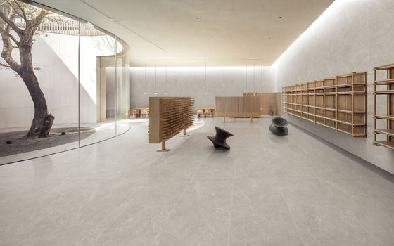 購入 グレー レトロ ベビーフェイス ポルセランタイル 48x24 インチ クレイ AAAグレード オンライン製造