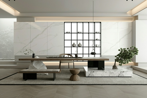 購入 室内床 W.A 0.5% 消えない 900x1800x9mm ポーリングしたガラスのポルセランタイル 家寝室用 オンライン製造
