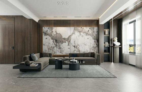 購入 900x1800mm 磨き仕上げ磁器質タイル 9mm厚 屋内床壁 オンライン製造