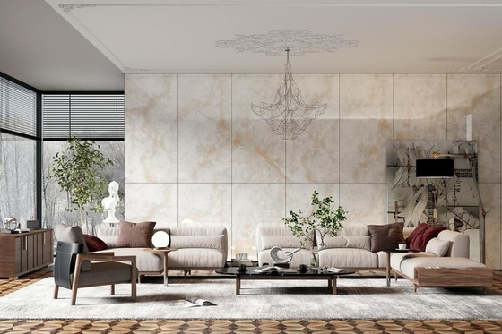 購入 装飾用外壁 グラス ポーリング ポルセランタイル 900x1800x9mm ダイニングルーム ライトイエロー 室内 床タイル オンライン製造