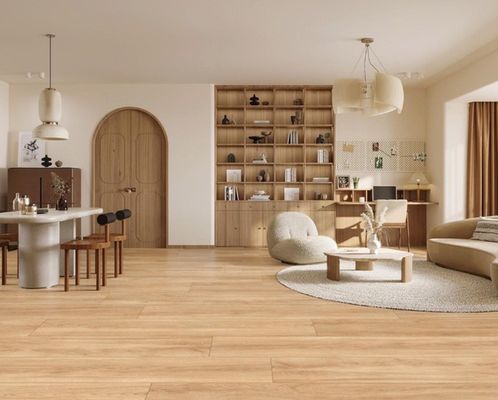 購入 AAAグレードの茶色木製ポルセランタイル 250x1500mm オンライン製造