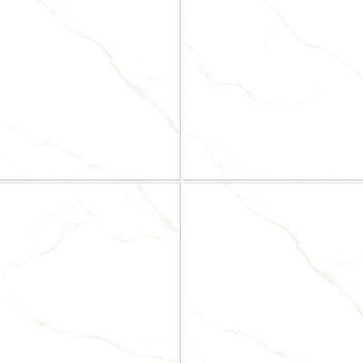 購入 Carrara and Firebrick 1000x1000mm Porcelain Glazed Polished Tiles For Dining Room and Balcony オンライン製造