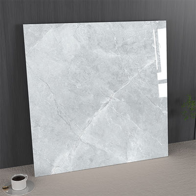 購入 Stain-resistant and Firebrick 1mx1m Marble Porcelain Glazed Polished Tiles For Living Room Light Gray オンライン製造