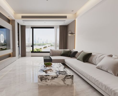 購入 傷つきにくいスタイリッシュな	オフィスデザイン用1000x1000mm研磨艶出し磁器質タイル（屋内床） オンライン製造