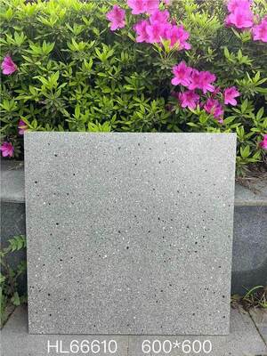 購入 耐久性と抗菌性のあるベージュ600x600mm屋内床テラゾーセラミックタイル（バルコニー用） オンライン製造