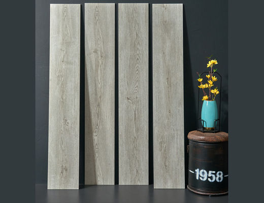購入 25x150cmの4Pcs木の磁器は艶をかけられた建築材料を磨いた9.5mmをタイルを張る オンライン製造