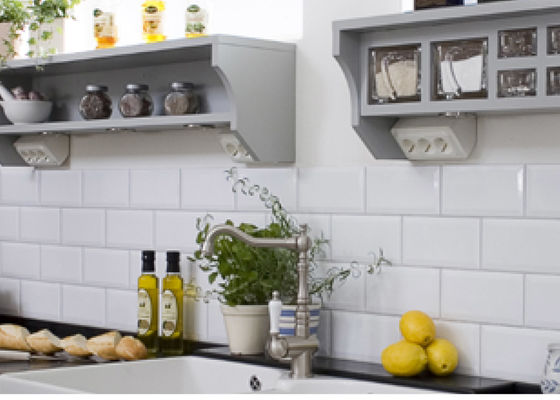 購入 75x300mm 光沢セラミック壁タイル（バスルームとキッチン用） オンライン製造