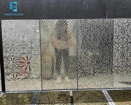 購入 3Dインクジェットゴールドライン磁器タイル 300x600mm 10mm AAAグレード オンライン製造