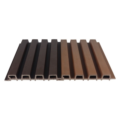 ホテルや公園用のブラウン色 25x227mm WPCコーティングパネル