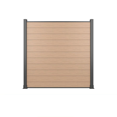 庭テラスのためのWPCコーティングパネル 24x170mm 木製プラスチックフェンス