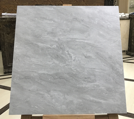 ノンスリップ セラミック ラスティックタイル 400x400mm グレー マット 釉薬仕上げ 床材