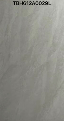 灰色に磨かれたガラスのタイル 600x1200mm 室内床壁パネル