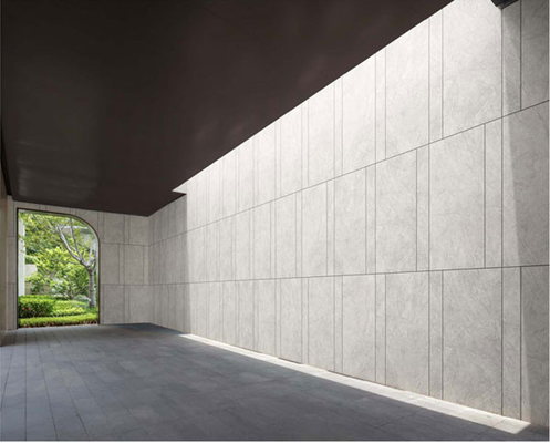 彫刻されたインク 耐磨 ベージュ 60x120cm 屋外石タイル