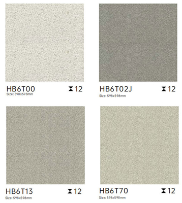 ISO9001 外部 600x600mm ポルセラン 舗装 床タイル 装飾用タイル 再建用