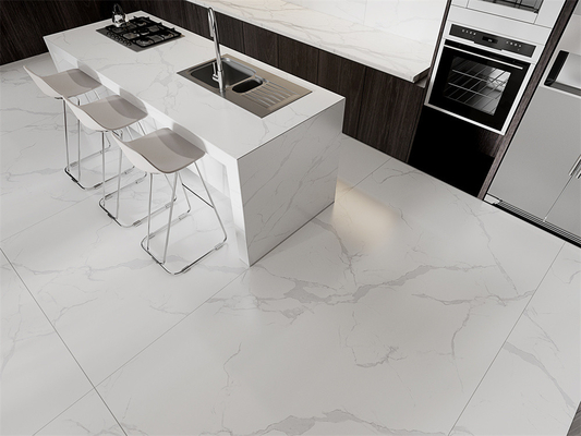 1420×2700mm マット ホワイト カララ シンテレストーン・スラブ