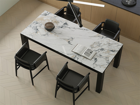 ノンスリップ研磨焼結石スラブ 1600x3200mm