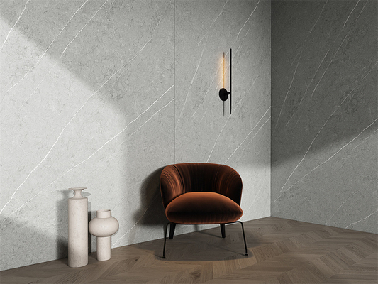 リビングルーム用1600x3200mm抗菌焼結石スラブ