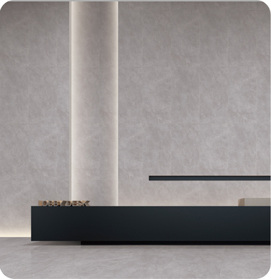 抗菌性 室内床 W.A 0.5% グレー 柔らかい ガラスのポルセランタイル 750x1500mm グレード AAA キッチン用