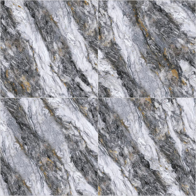 磨き耐性があり,スタイリッシュで磨かれたシントラストーンスレイブ 1200x1200mm リビング室の装飾用