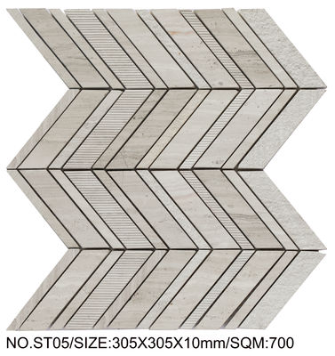 AAA級とファイアブロック 305x305mm リビングルームのためのプールモザイク