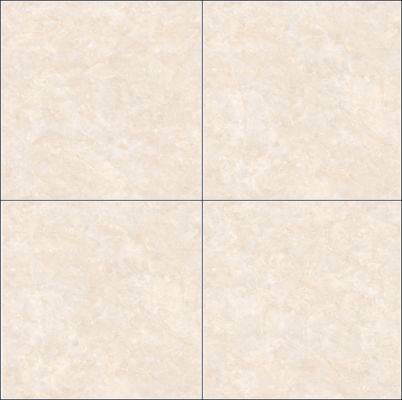 ライトイエロー大理石 800x800mm ノンスリップ 磨き上げられた艶出し磁器タイル オフィス用