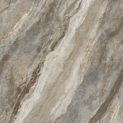 耐汚染性ブラウン1mx1m研磨高級石材タイル、3スタイル