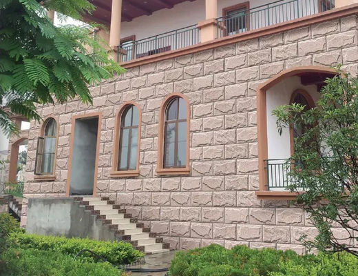 200x400mmのきのこの白い陶磁器1152SQMの外の屋外の石造りのクラッディングのタイル